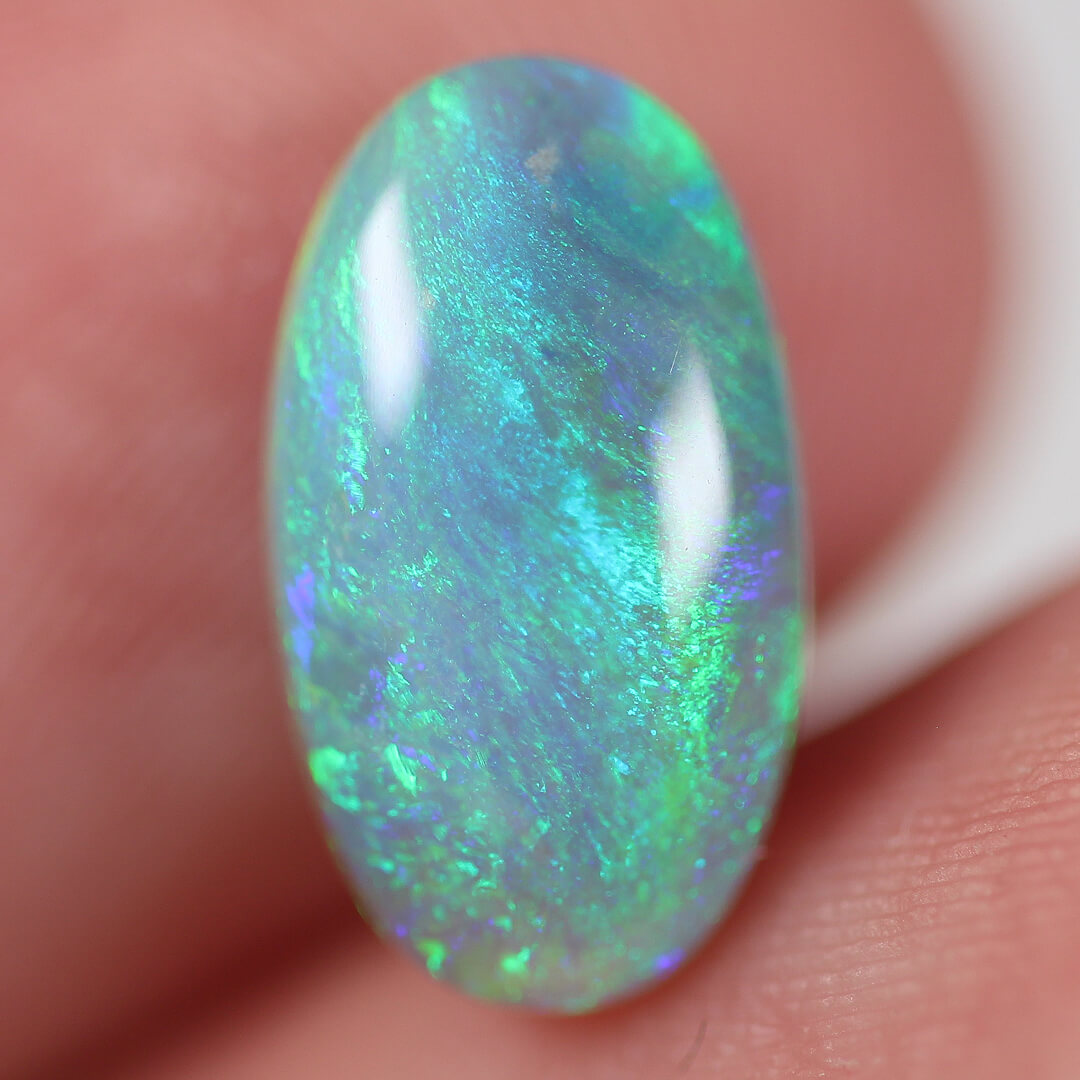 2.18ct Dark Opal - 7 x 12.5 x 4mm