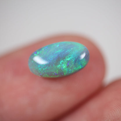 2.18ct Dark Opal - 7 x 12.5 x 4mm