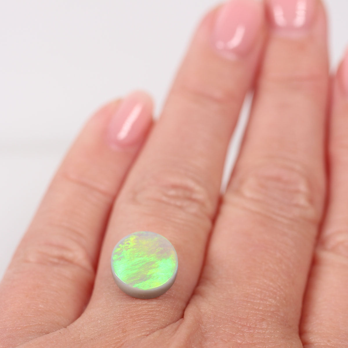 3.48ct Dark Opal - 11 x 11 x 3.8mm