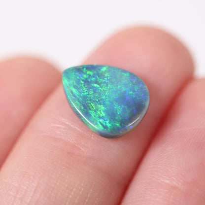 1.66ct Dark Opal - 9.5 x 12 x 2.3mm