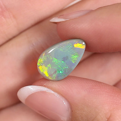 3.26ct Dark Opal - 9.5 x 15.5 x 3.3mm