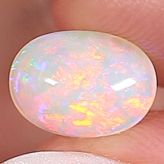 1.57ct Light Opal - 7.5 x 10 x 3.5mm