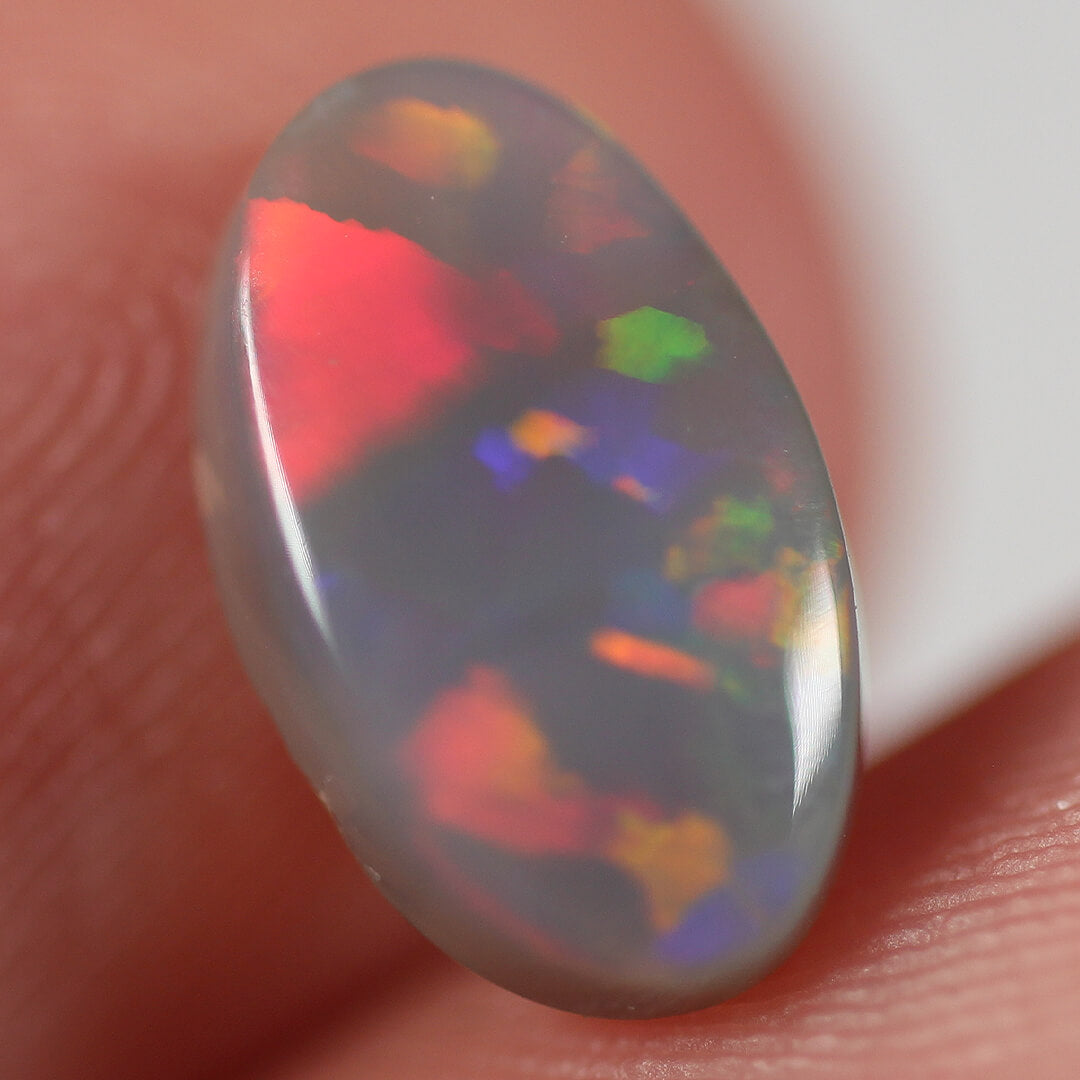 1.64ct Dark Opal - 6.5 x 11 x 3.3mm