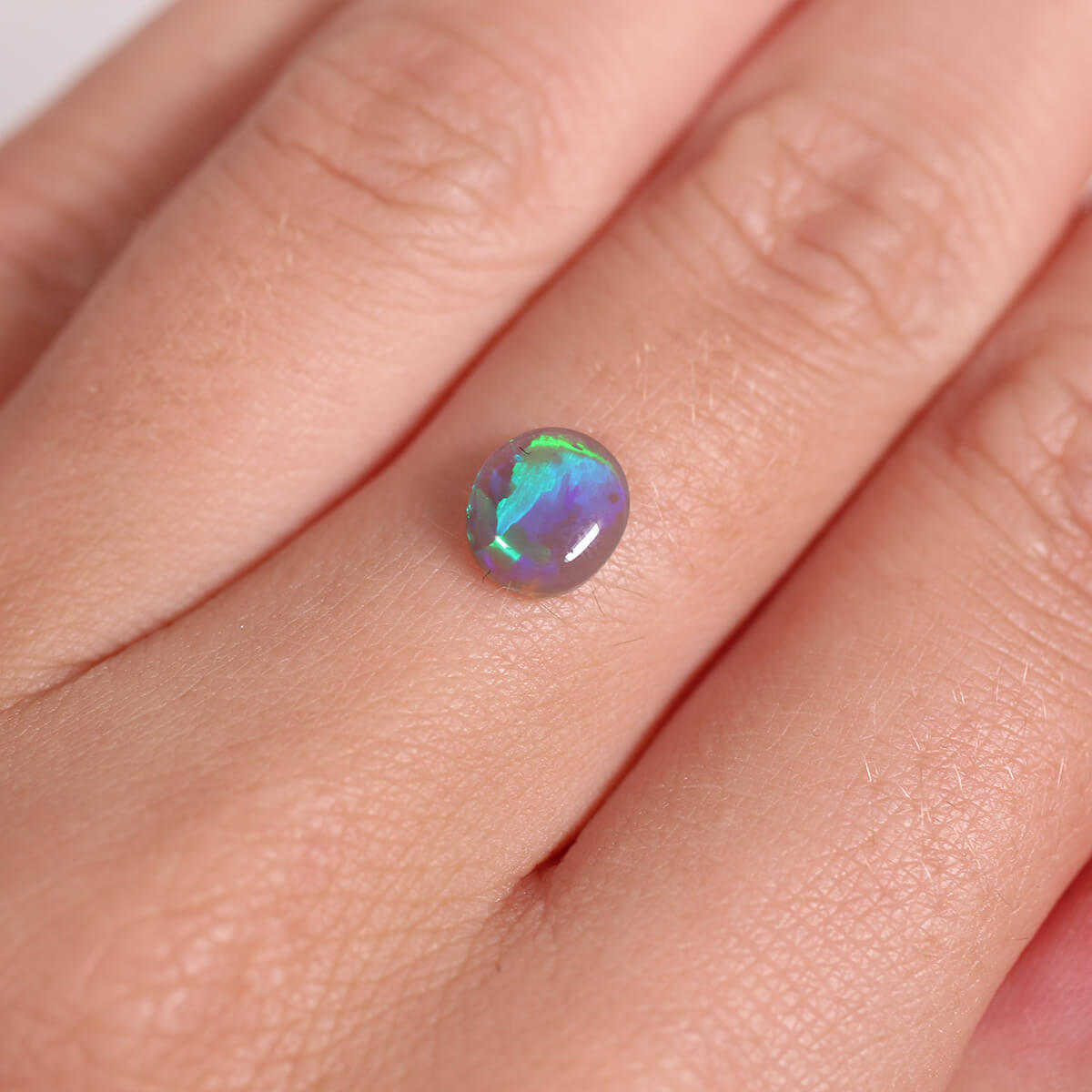 1.35ct Black Crystal Opal Pair