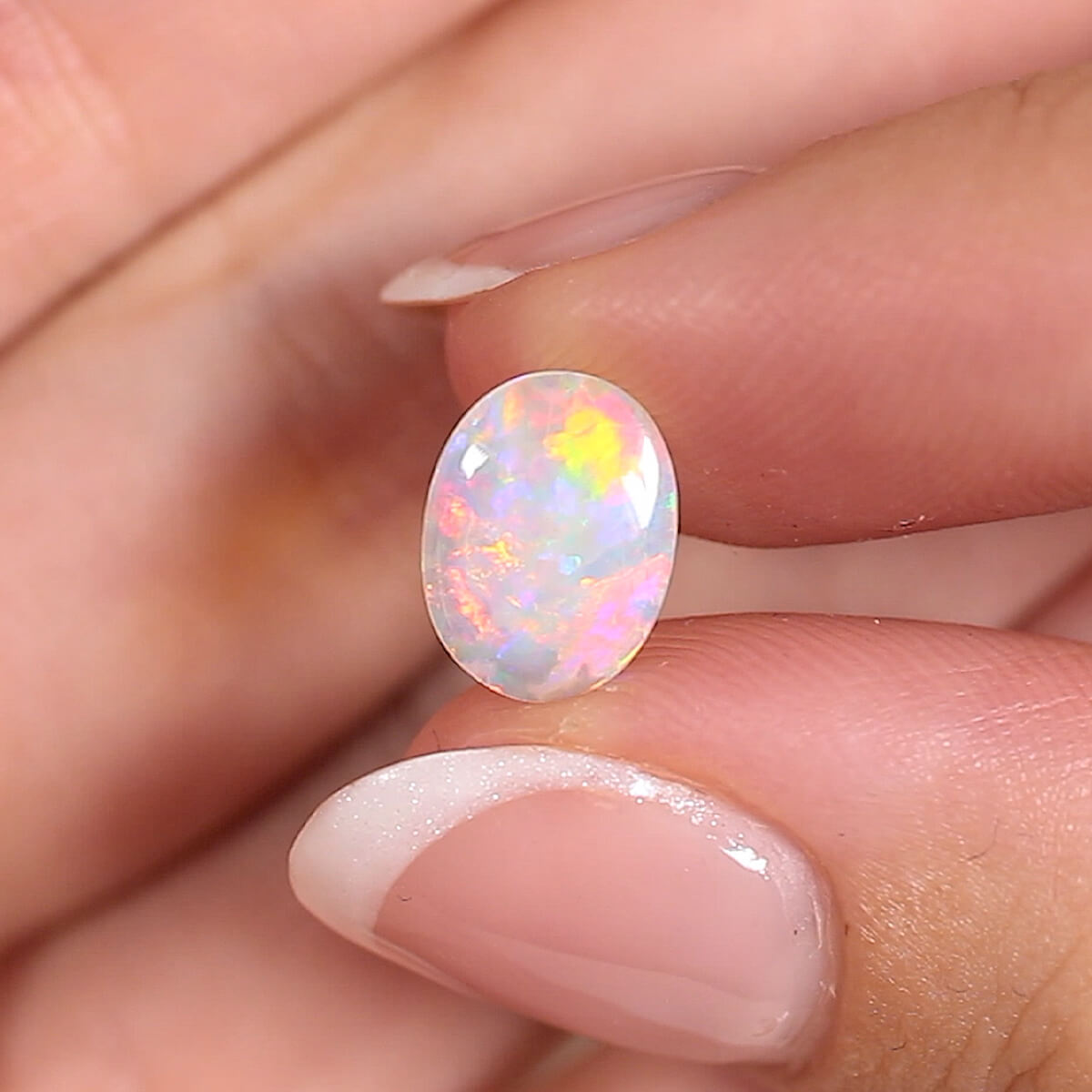 1.00ct Crystal Opal - 7.5 x 10 x 2mm