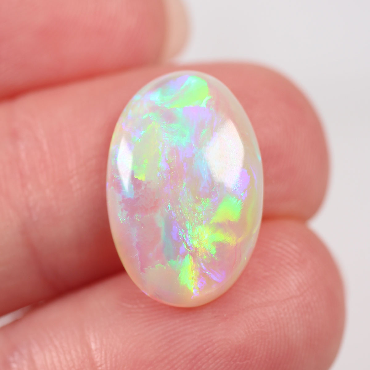 5.78ct Crystal Opal - 12 x 16 x 4.5mm