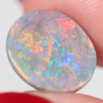 4.61ct Dark Opal - 12 x 14 x 4mm