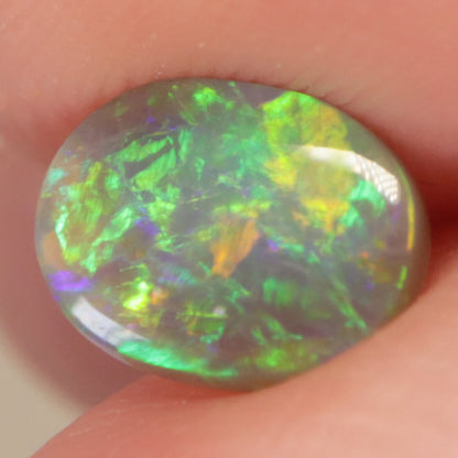 0.55ct Dark Crystal Opal - 5.5 x 7.5 x 2mm