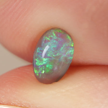 0.40ct Dark Crystal Opal - 4 x 6.5 x 2mm