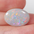 6.65ct dark opal shown from profile view