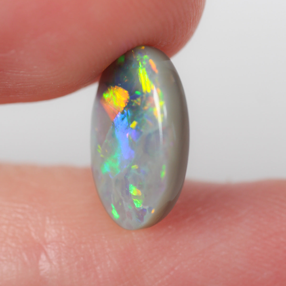 2.5ct Dark Opal - 9 x 12.6 x 3mm