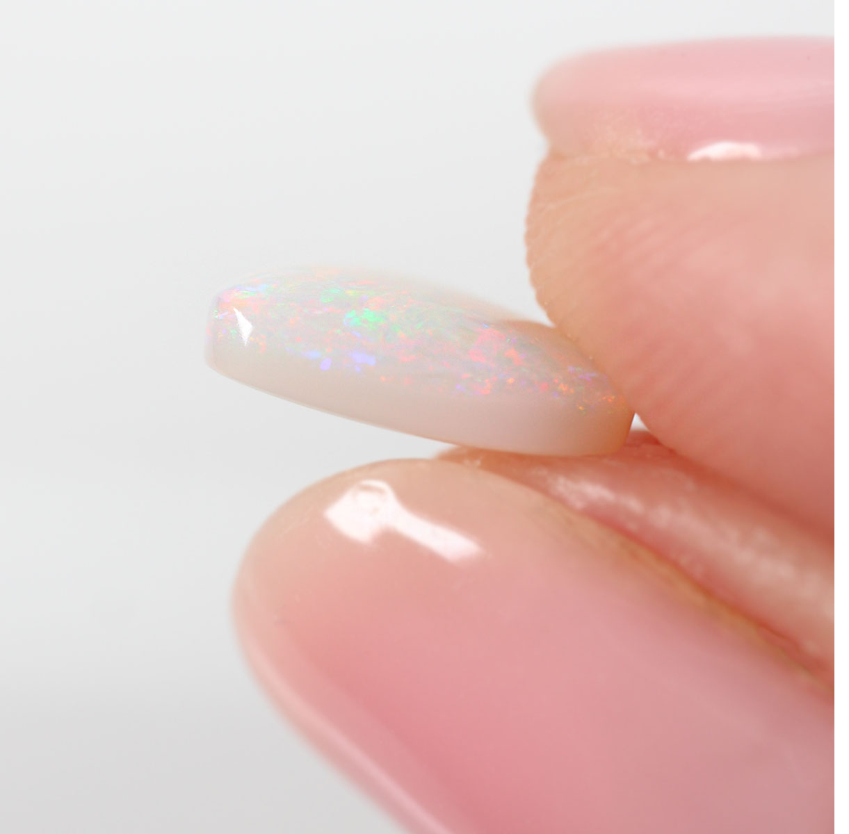 1.54ct Light Opal - 8 x 10 x 3mm