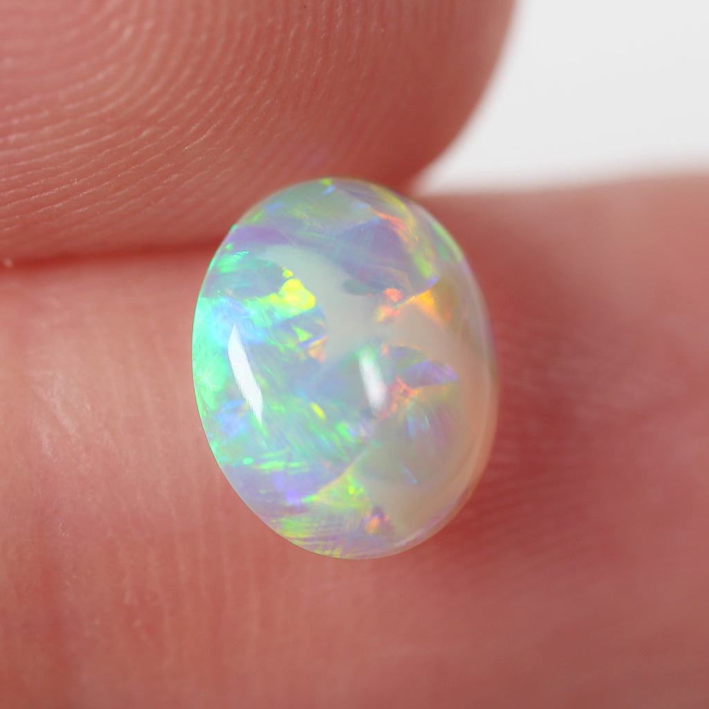 0.87ct Crystal Opal - 7 x 8 x 2.7mm