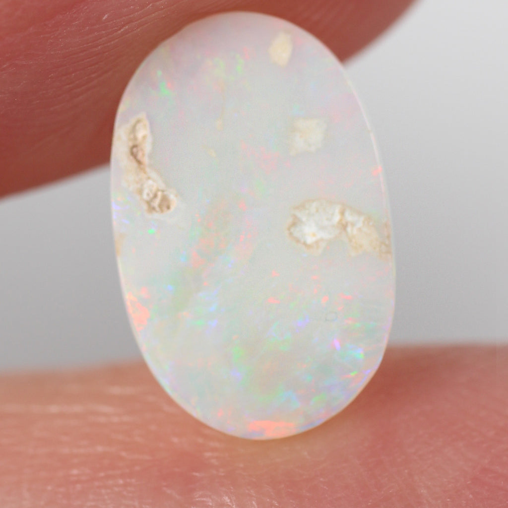 1.99ct Light Opal - 9 x 13.6 x 2mm