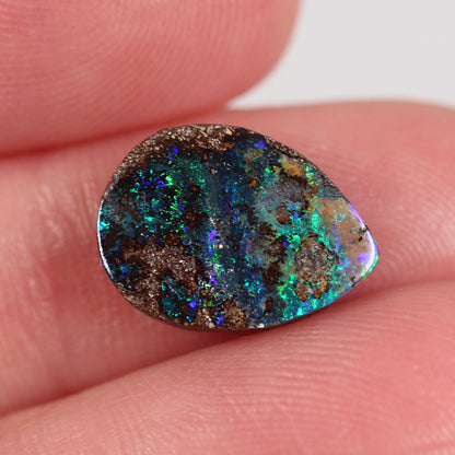 3.73 ct Boulder Opal - 9.4 x 12.7 x 3.73 mm