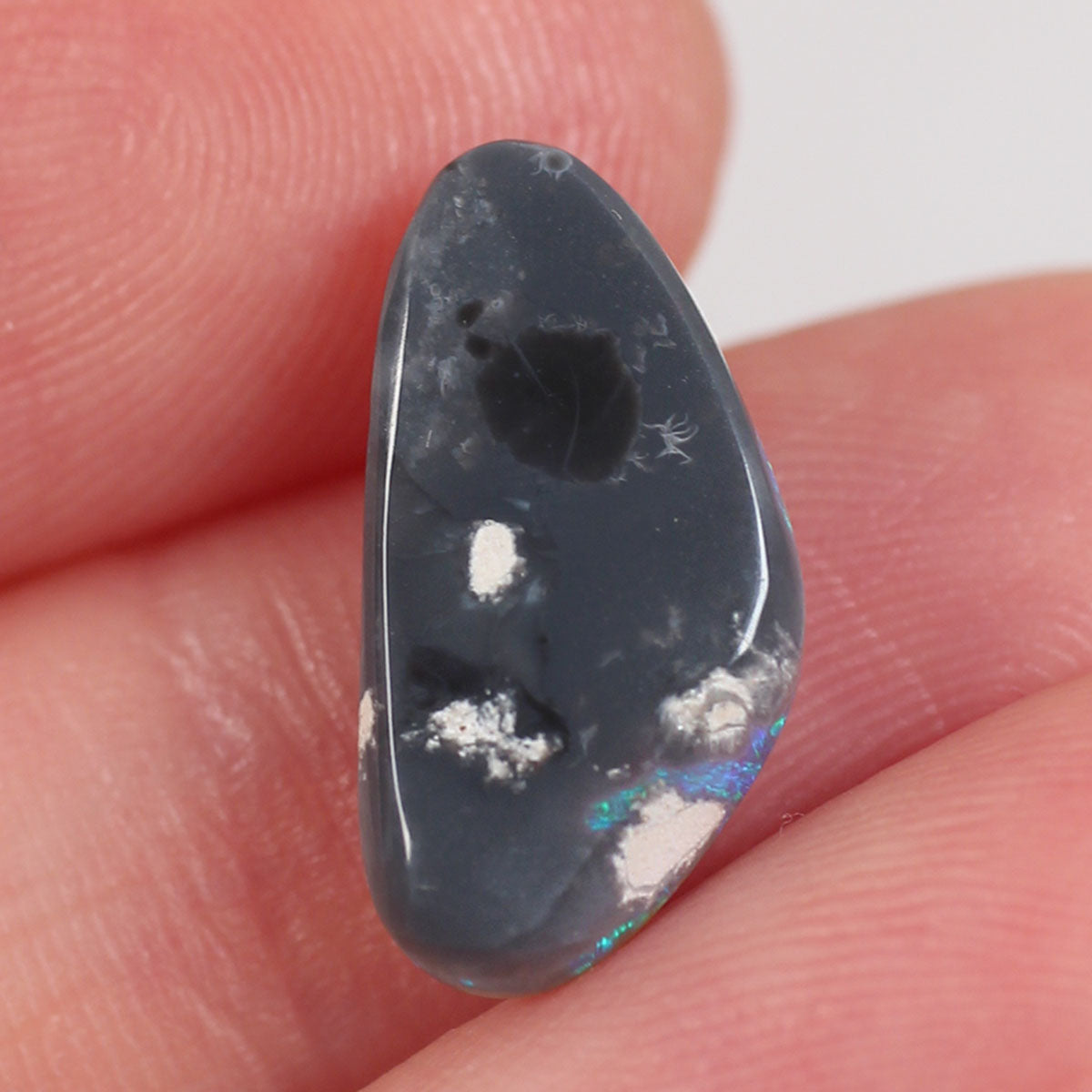3.1ct Dark Opal - 8 x 15.7 x 3.8mm