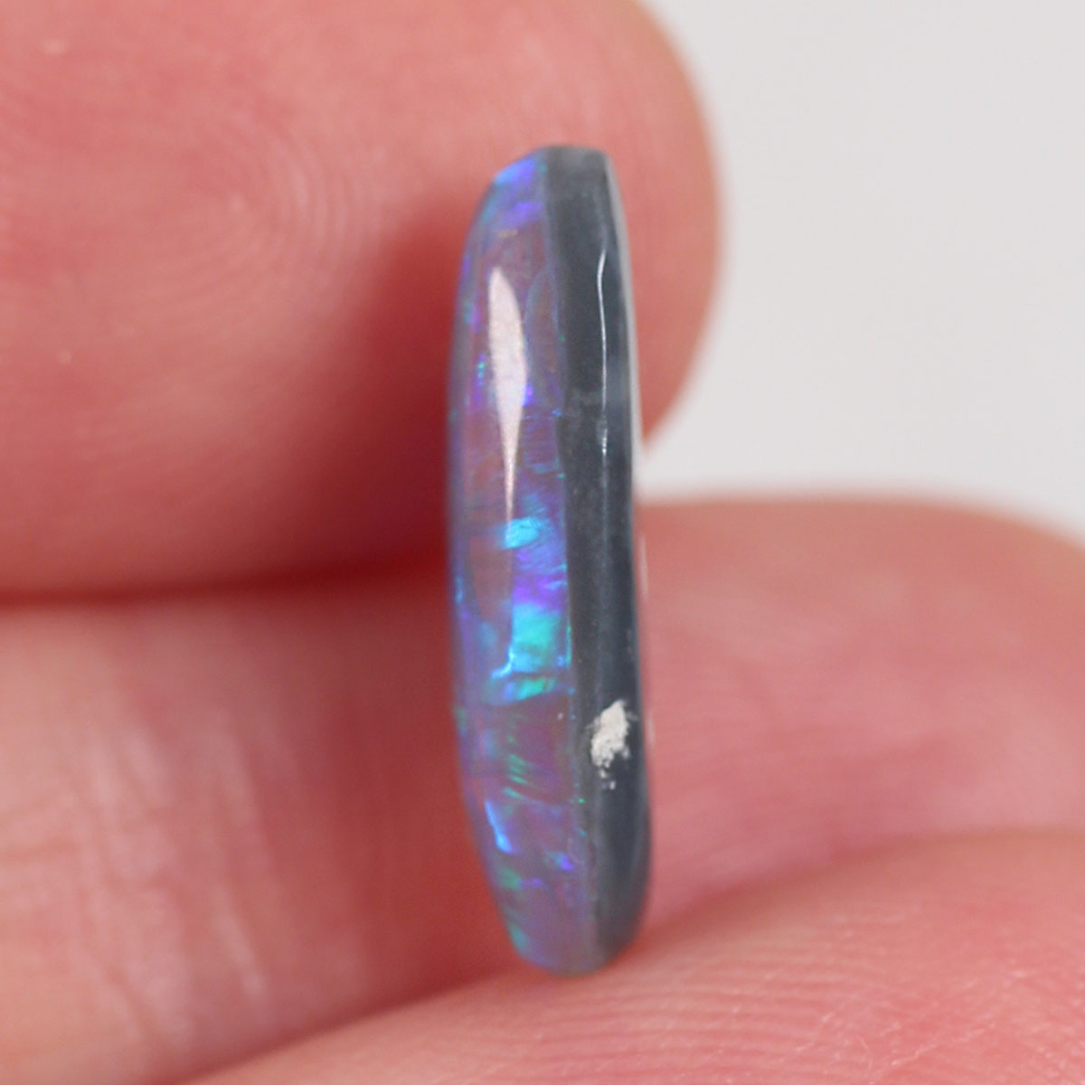 3.1ct Dark Opal - 8 x 15.7 x 3.8mm