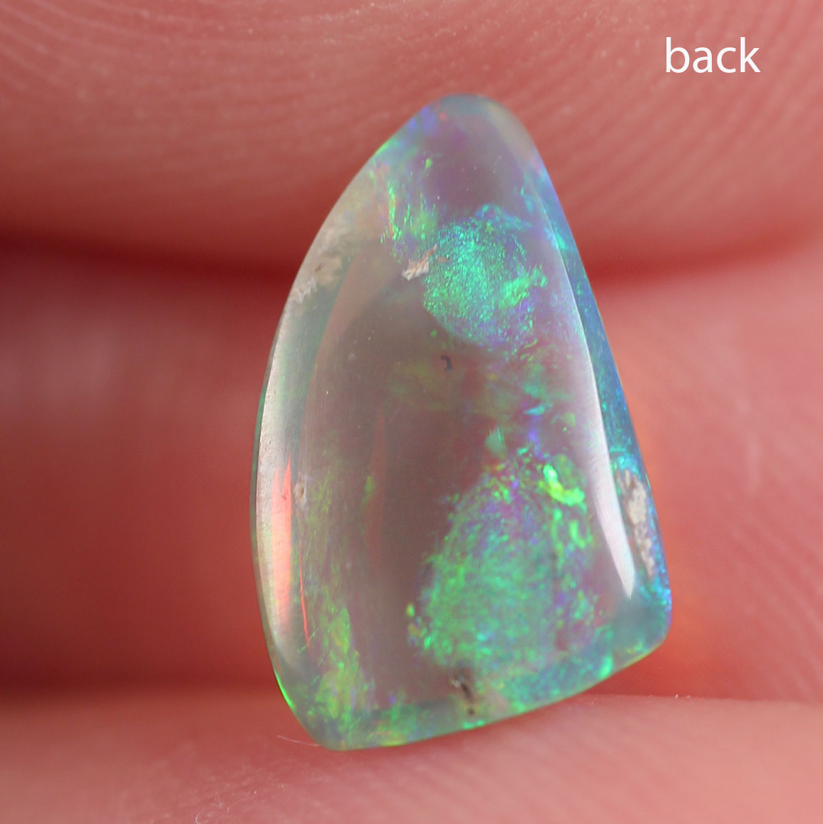 1.05 ct Dark Crystal Opal - 6.3 x 10 x 3mm