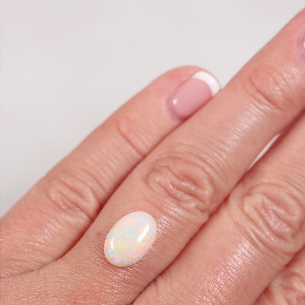 2.05ct Light Opal - 8 x 12 x 3.5mm