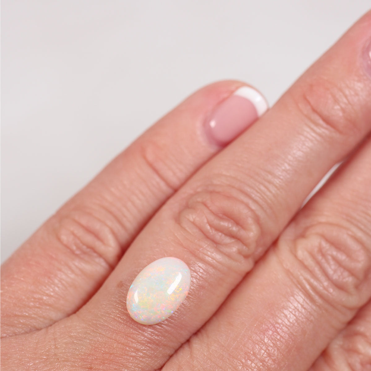 2.05ct Light Opal - 8 x 12 x 3.5mm