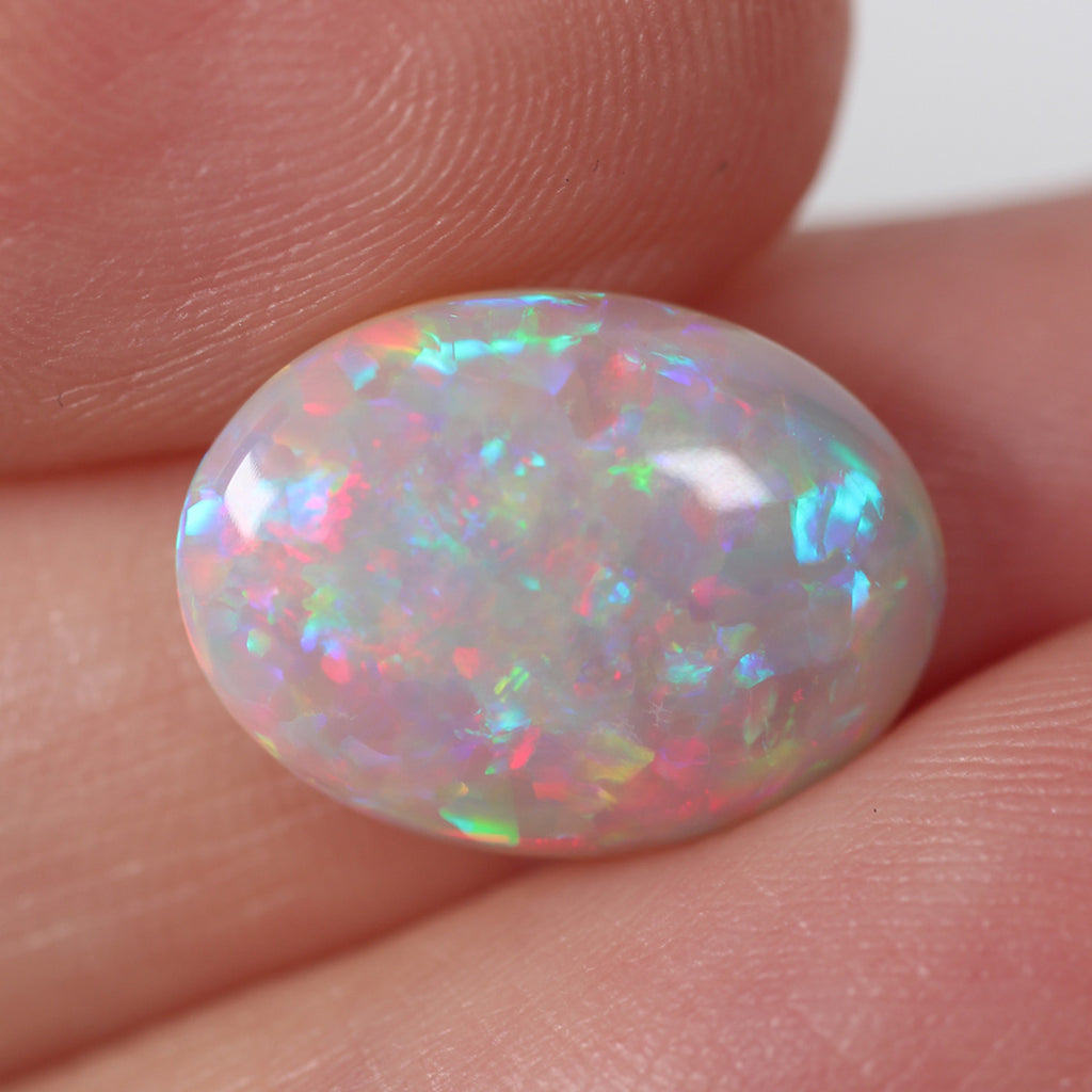 4.37ct Dark Opal - 11 x 14.9 x 4.2mm