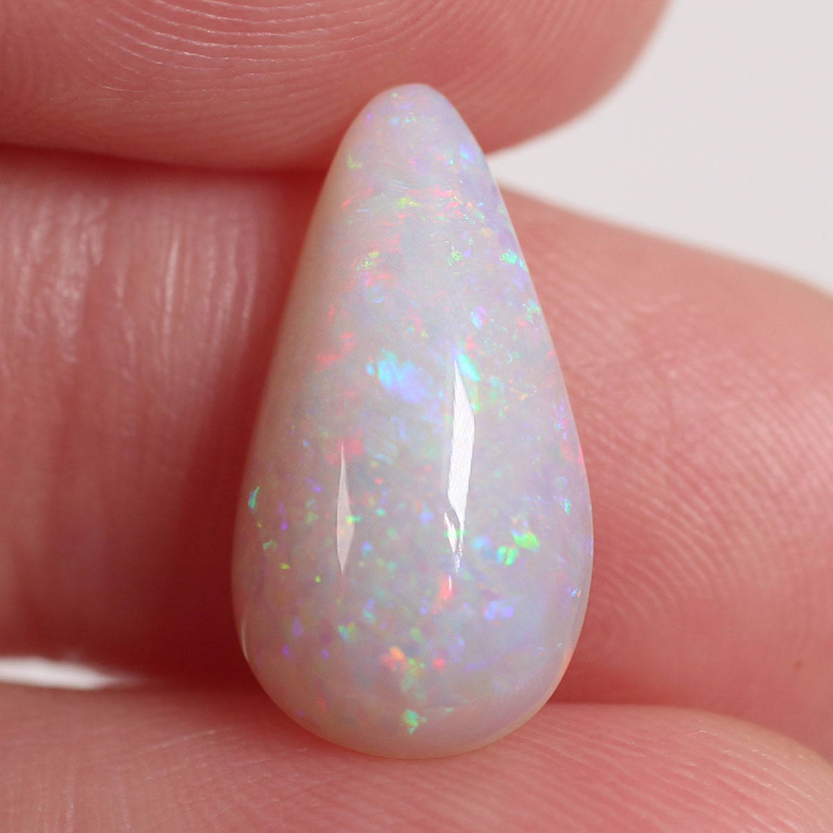 3.3ct Light Opal - 9 x 16.6 x 4.7mm