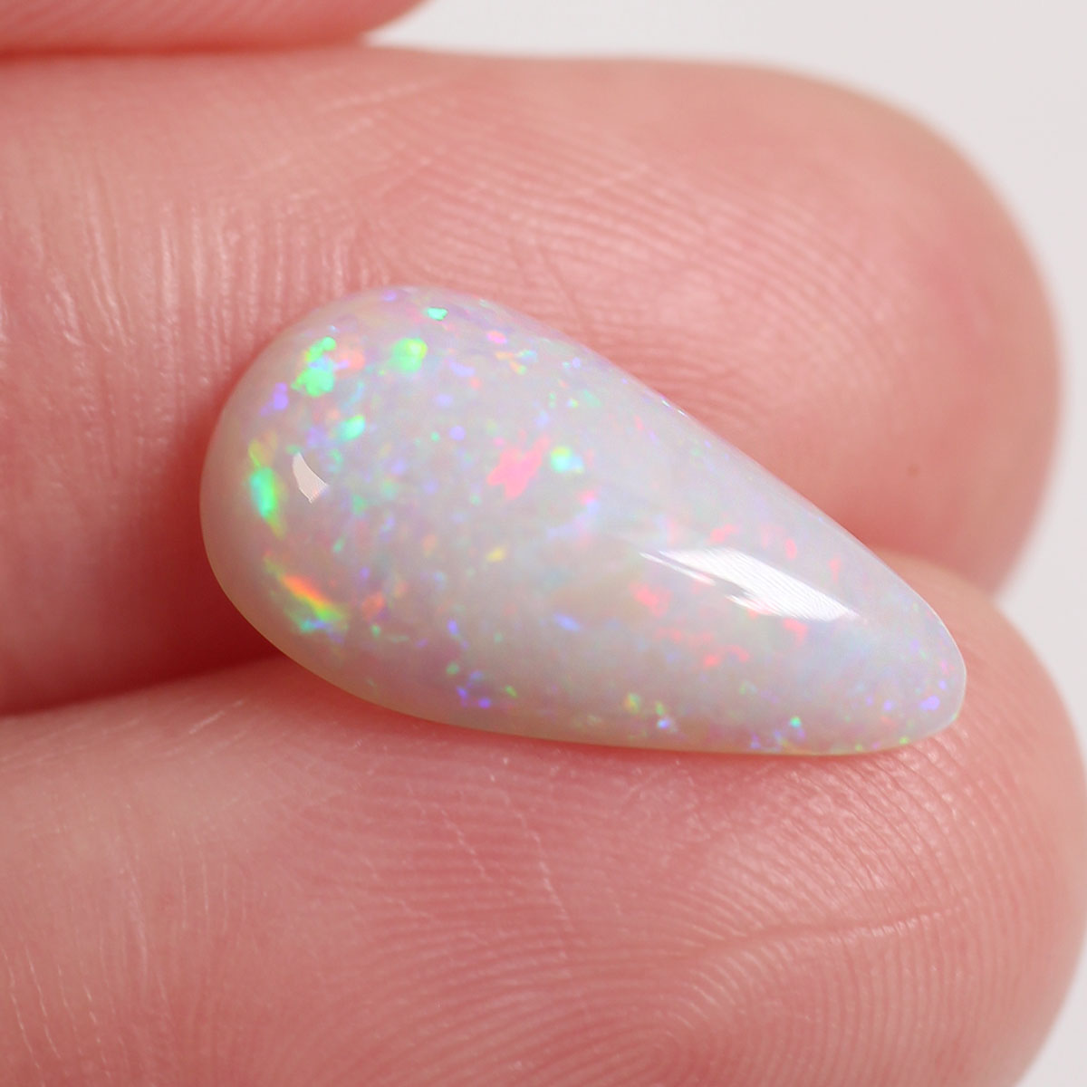 3.3ct Light Opal - 9 x 16.6 x 4.7mm
