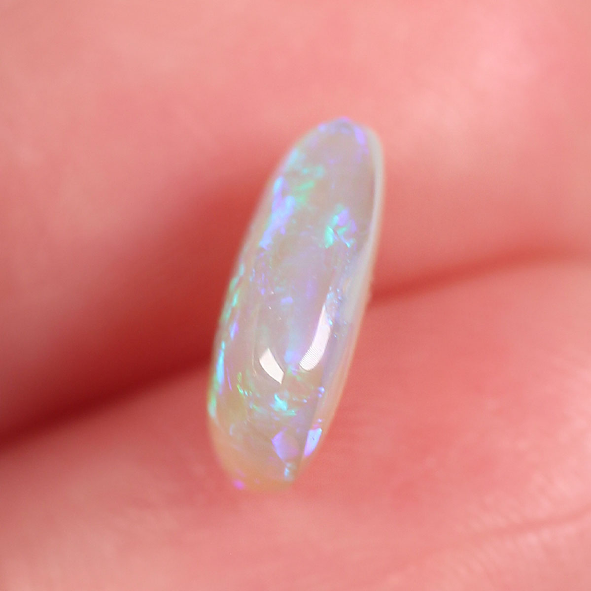 1.8 ct Dark Crystal Opal - 7.8 x 9.7 x 3.6mm