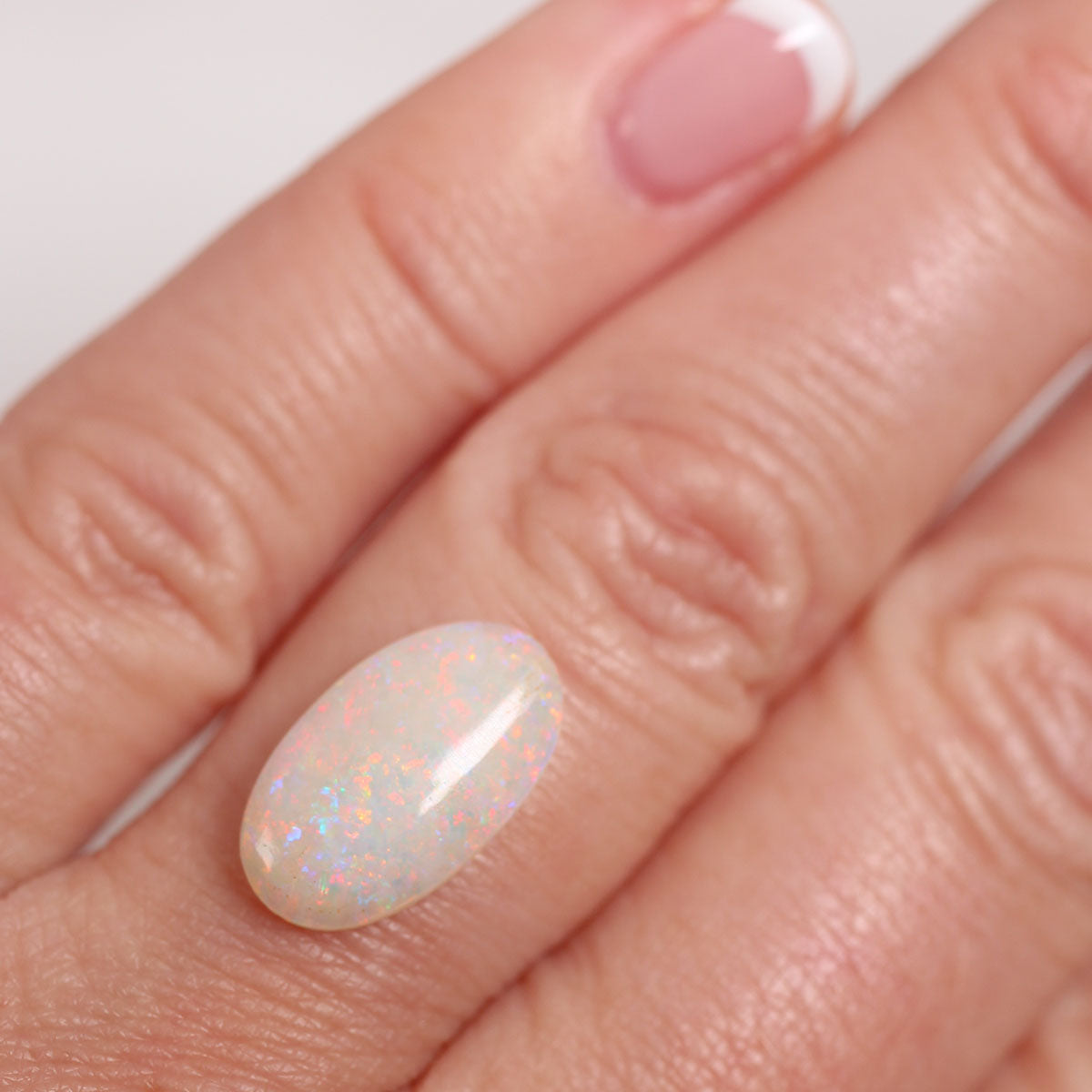 2.7ct Light Opal - 9 x 15.3 x 3.4mm