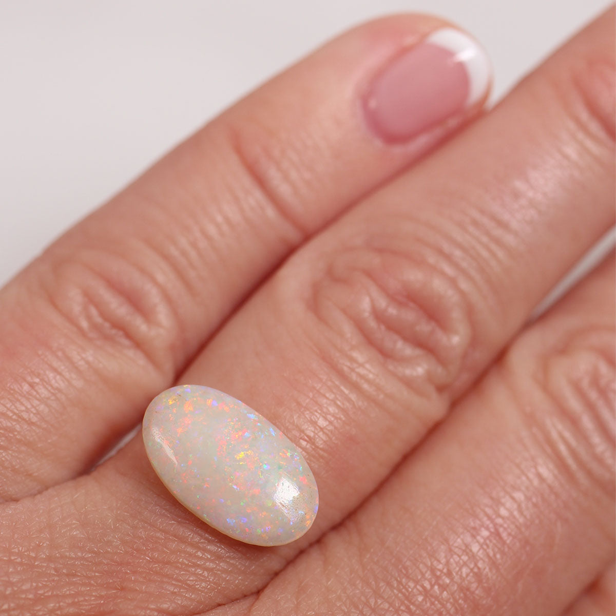 2.7ct Light Opal - 9 x 15.3 x 3.4mm