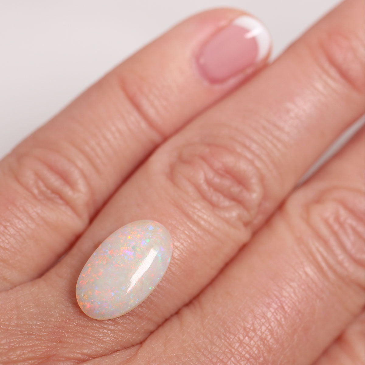 2.7ct Light Opal - 9 x 15.3 x 3.4mm