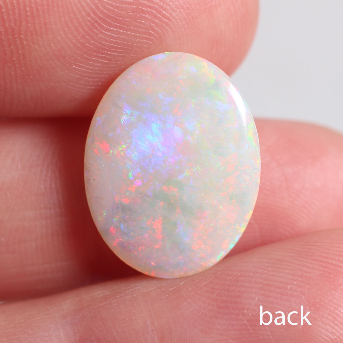 6.5ct Light Double Sided Opal - 13.9 x 17.7 x 4.8mm