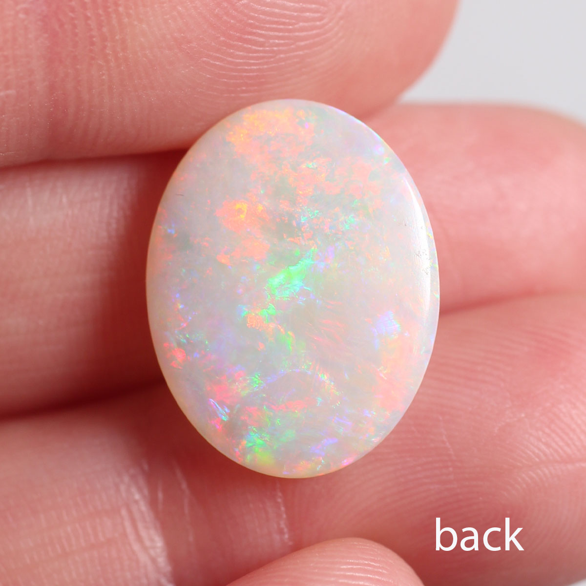 6.5ct Light Double Sided Opal - 13.9 x 17.7 x 4.8mm