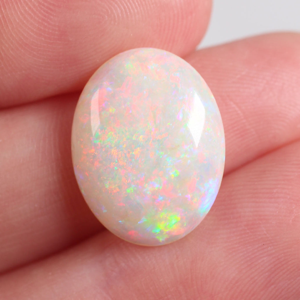 6.5ct Light Double Sided Opal - 13.9 x 17.7 x 4.8mm