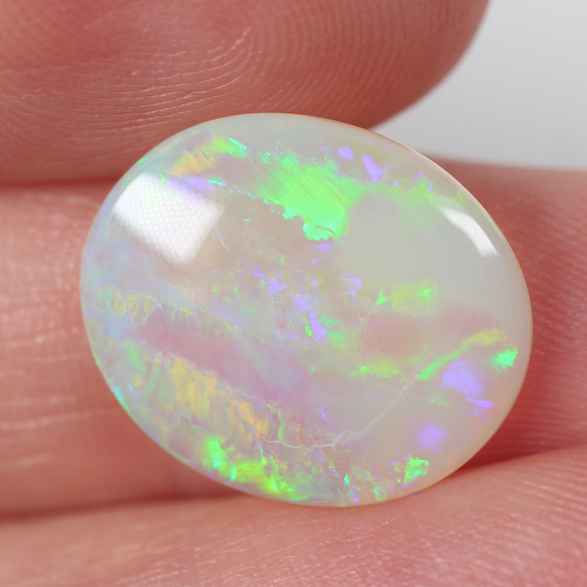 3.38ct Crystal Opal - 13.5 x 16 x 2.5mm