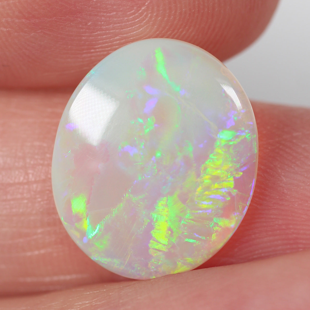3.38ct Crystal Opal - 13.5 x 16 x 2.5mm