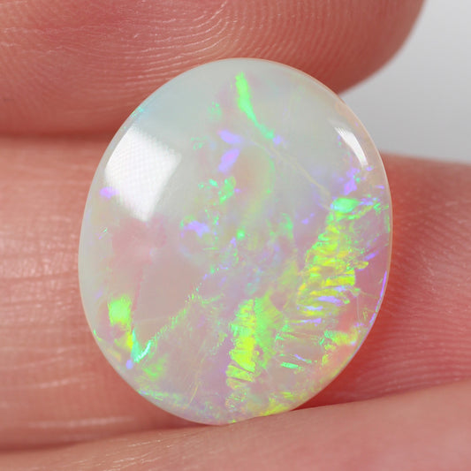 3.38ct Crystal Opal - 13.5 x 16 x 2.5mm