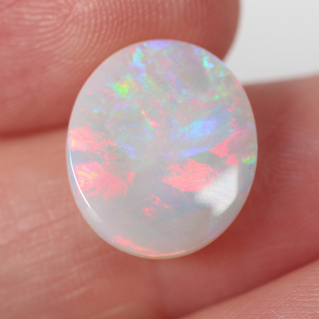3.93ct Light opal - 11.8 x 13.8 x 3.6mm