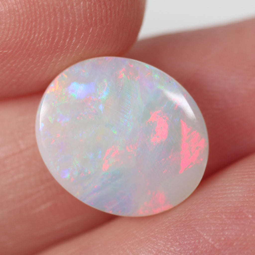 3.93ct Light opal - 11.8 x 13.8 x 3.6mm