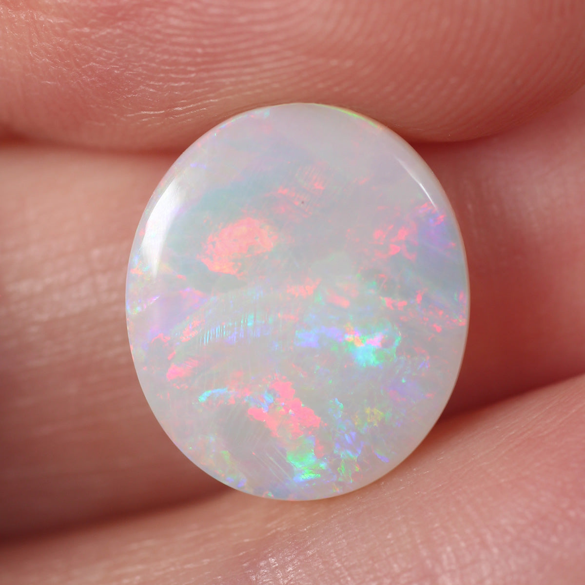 3.93ct Light opal - 11.8 x 13.8 x 3.6mm