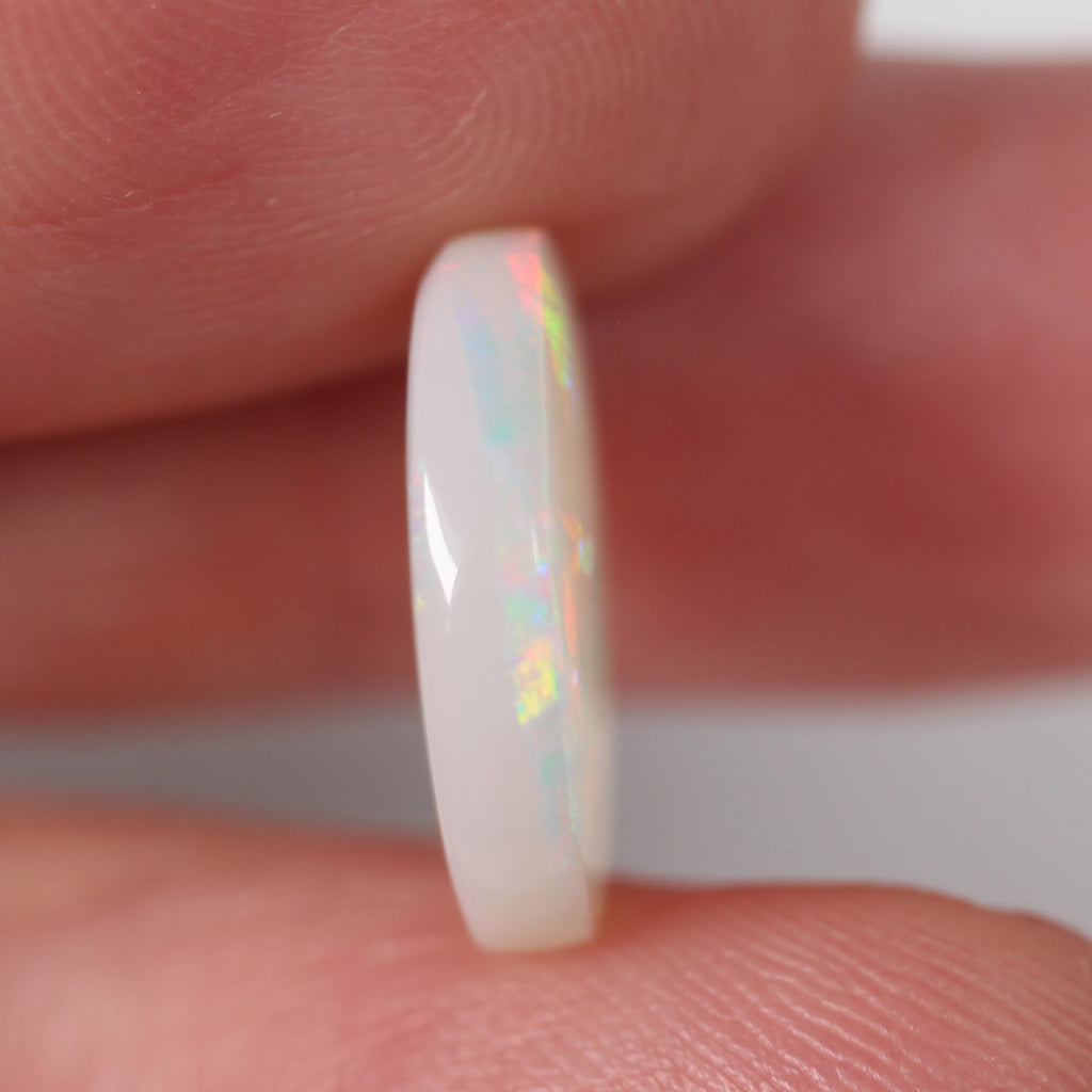 3.93ct Light opal - 11.8 x 13.8 x 3.6mm