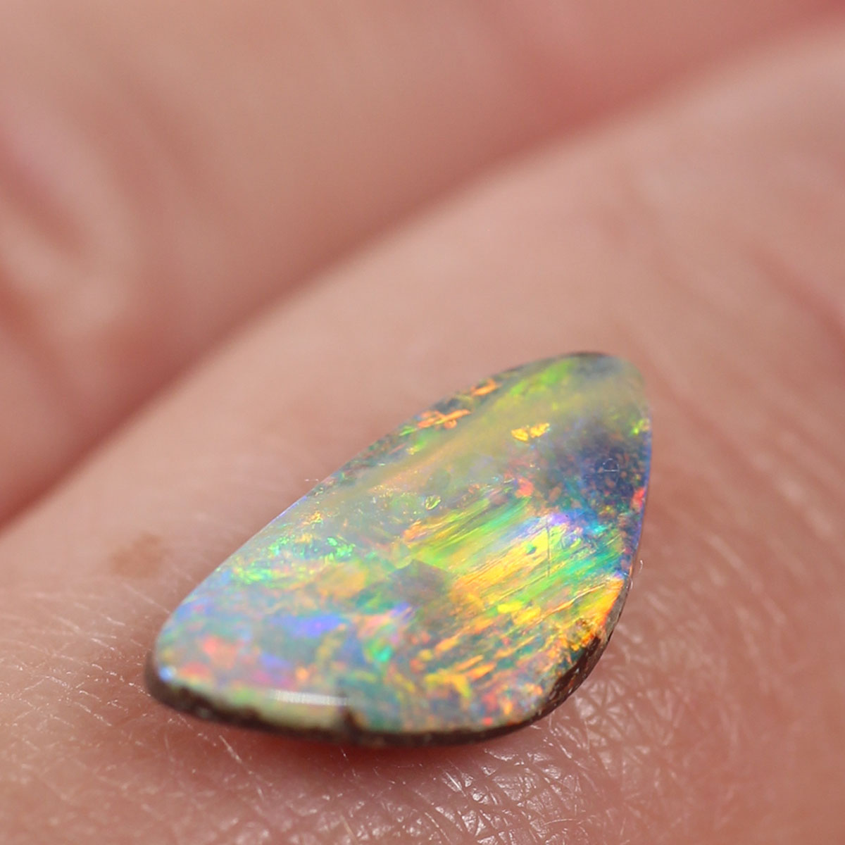 1.70ct Boulder Opal - 6.5 x 12.6 x 3.5mm
