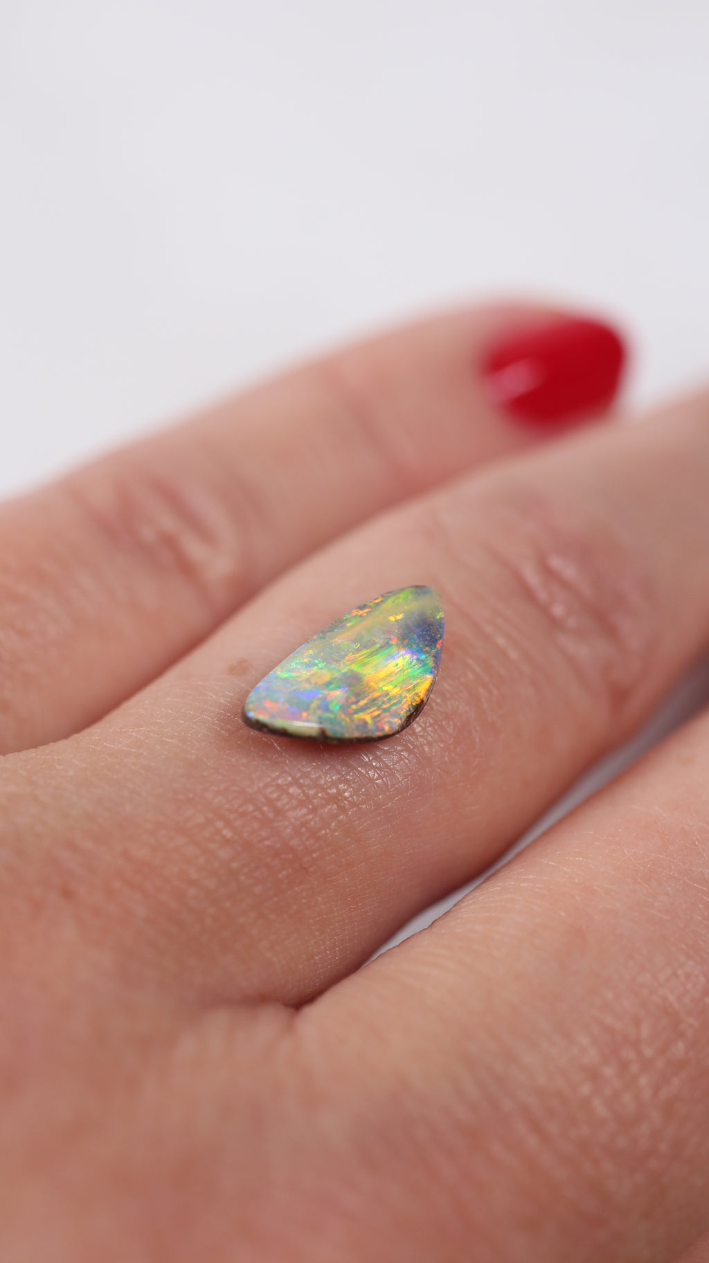 1.70ct Boulder Opal - 6.5 x 12.6 x 3.5mm