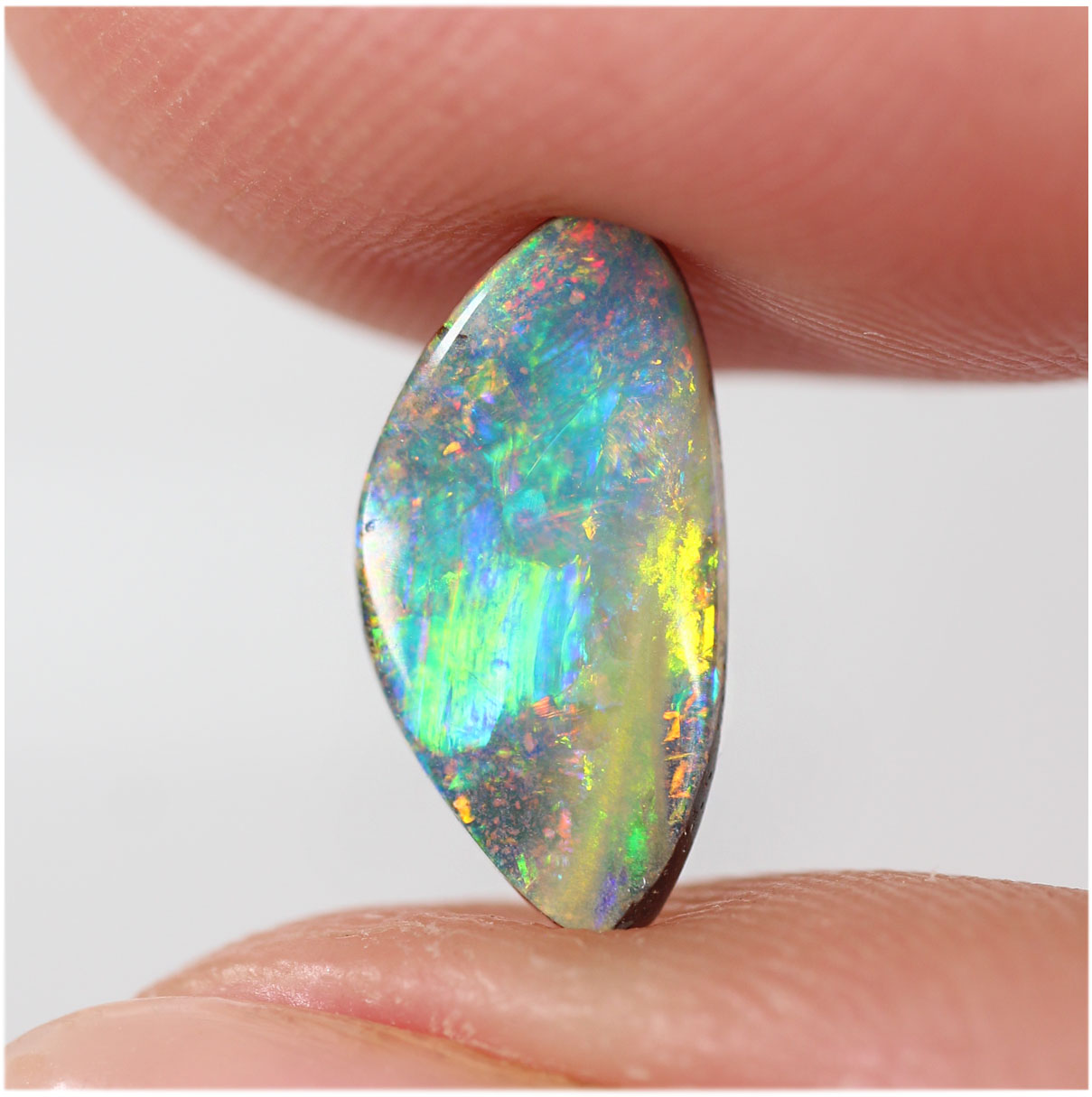 1.70ct Boulder Opal - 6.5 x 12.6 x 3.5mm