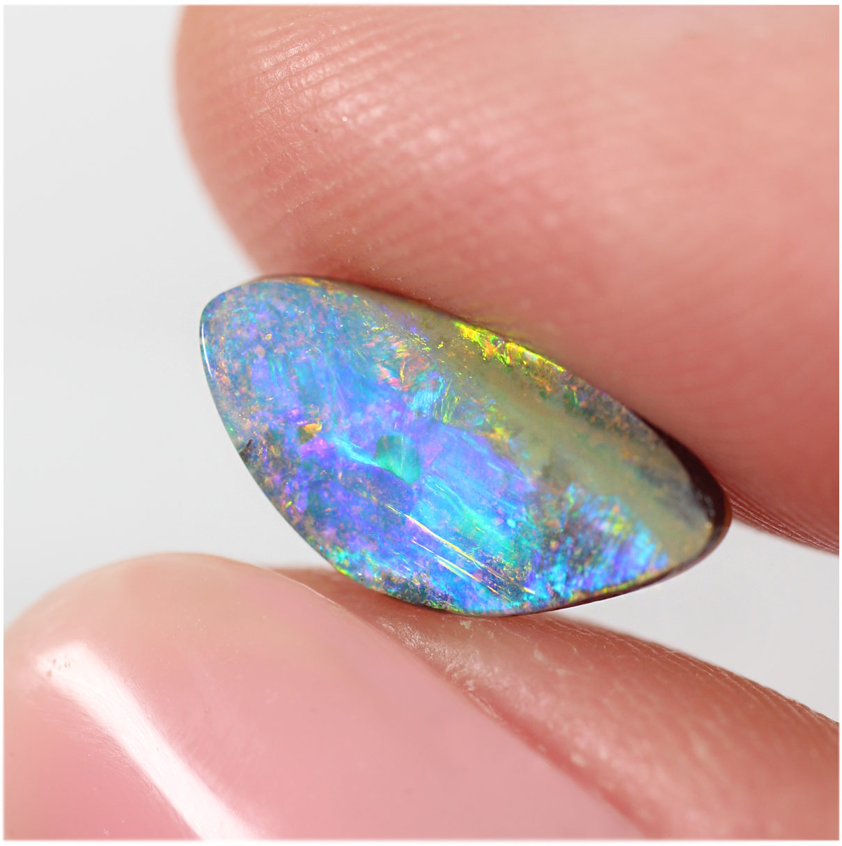 1.70ct Boulder Opal - 6.5 x 12.6 x 3.5mm