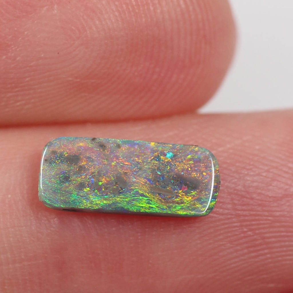 0.78ct Dark Opal - 4.7 x 11 x 1.8mm
