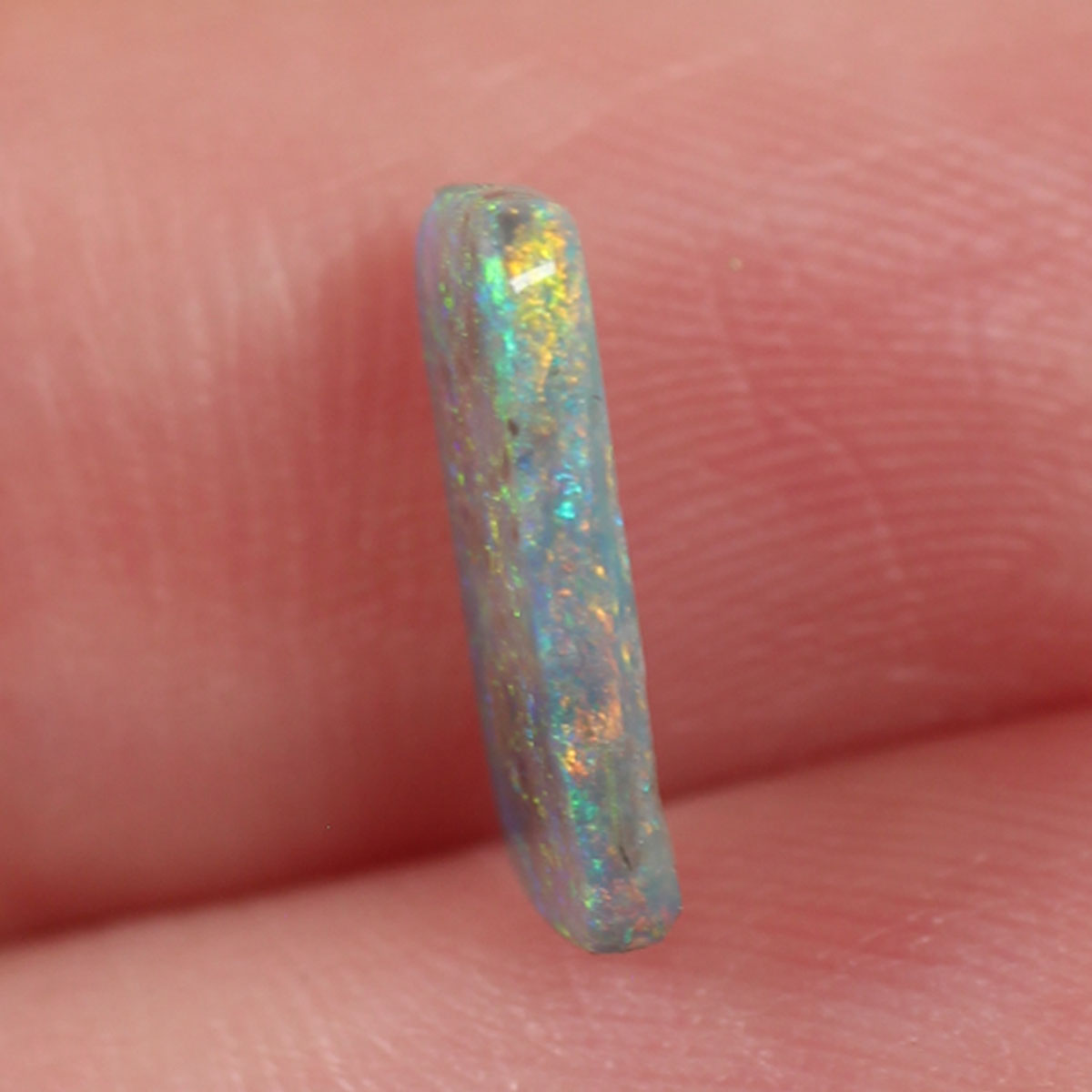0.78ct Dark Opal - 4.7 x 11 x 1.8mm