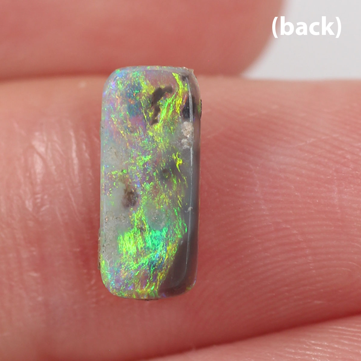 0.78ct Dark Opal - 4.7 x 11 x 1.8mm
