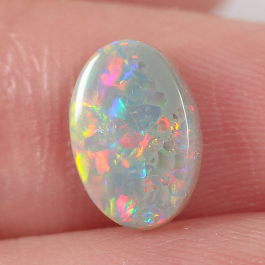 0.89ct Dark Opal - 6.5 x 10 x 2mm
