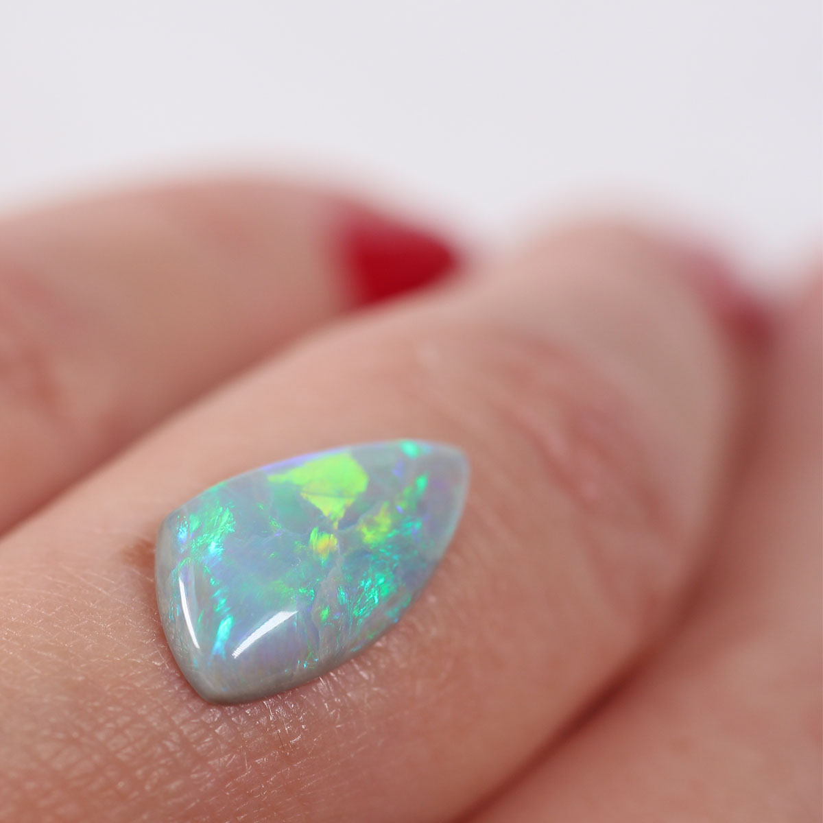 1.72ct Dark Opal - 8 x 15 x 2.7mm